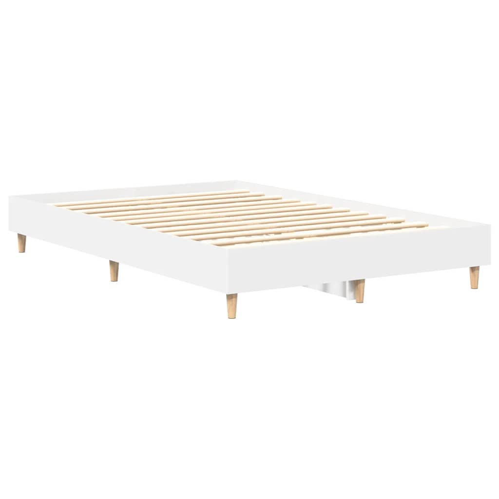 Giroletto senza Materasso Bianco 135x190cm in Legno Multistrato