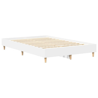 Giroletto senza Materasso Bianco 135x190cm in Legno Multistrato