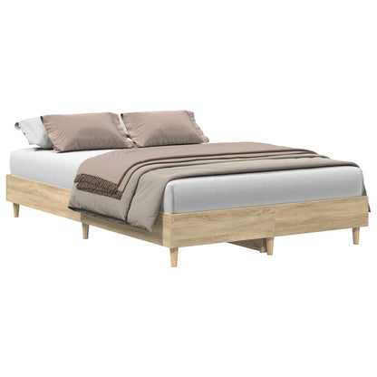 Giroletto senza Materasso Rovere Sonoma 135x190cm in Truciolato