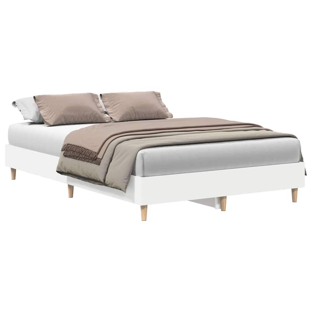 Giroletto senza Materasso Bianco 120x190cm in Legno Multistrato