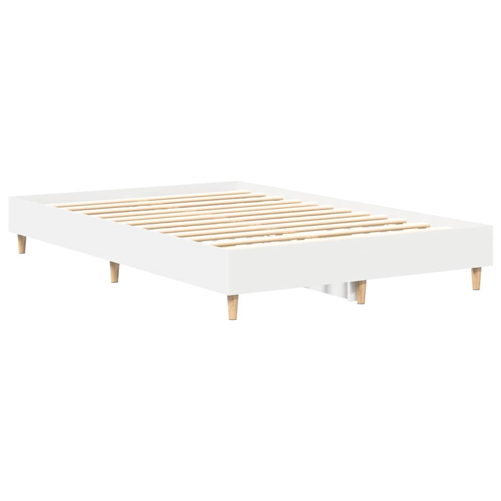 Giroletto senza Materasso Bianco 120x190cm in Legno Multistrato