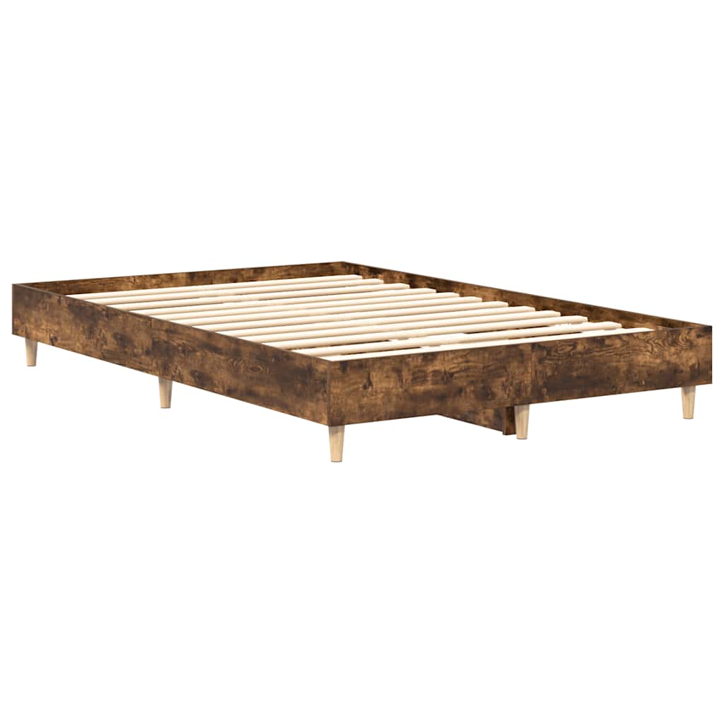 Giroletto senza Materasso Rovere Fumo 120x190 cm in Truciolato