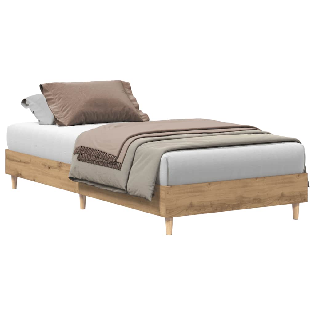 Giroletto senza Materasso Rovere Artigianale 90x190 cm