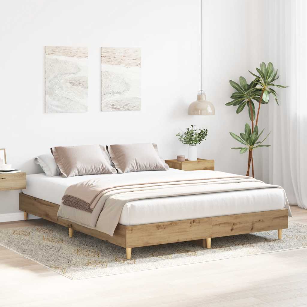 Giroletto senza Materasso Rovere Artigianale 90x190 cm