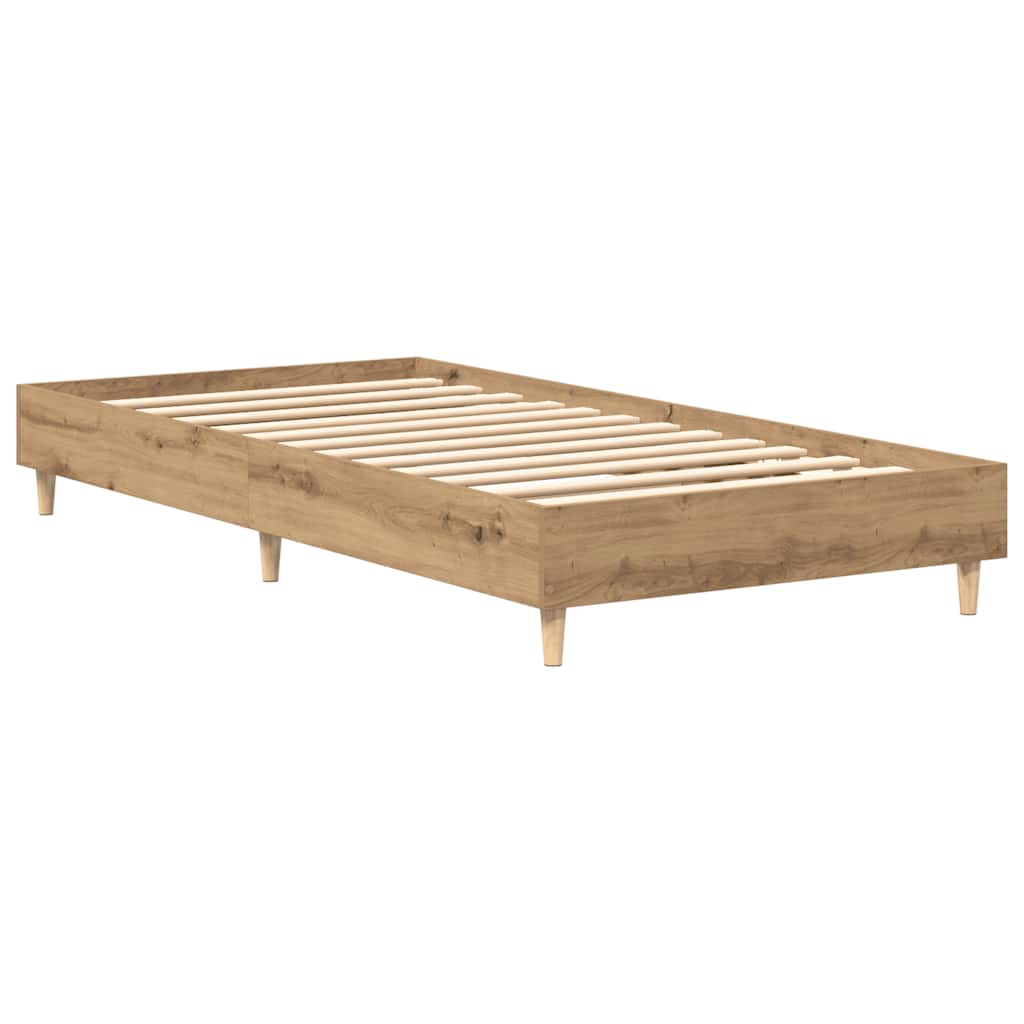 Giroletto senza Materasso Rovere Artigianale 90x190 cm