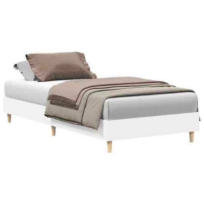 Giroletto senza Materasso Bianco 75x190 cm in Legno Multistrato