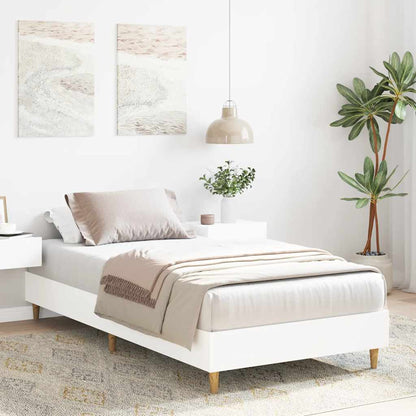 Giroletto senza Materasso Bianco 75x190 cm in Legno Multistrato