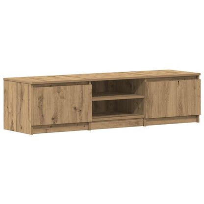 Mobile Porta TV Rovere Artigianale 140x40x36 cm Multistrato