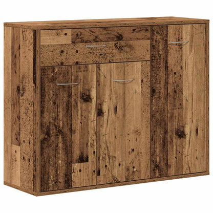 Credenza Legno Antico 88x30x70 cm in Legno Multistrato