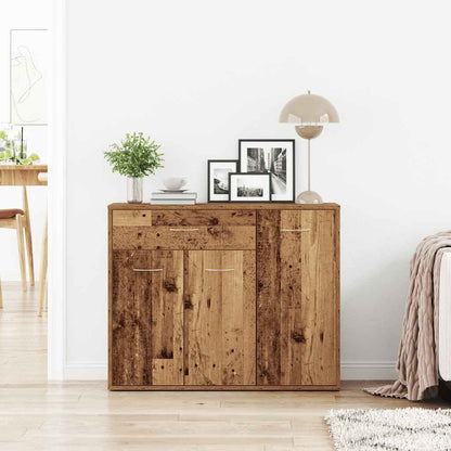 Credenza Legno Antico 88x30x70 cm in Legno Multistrato