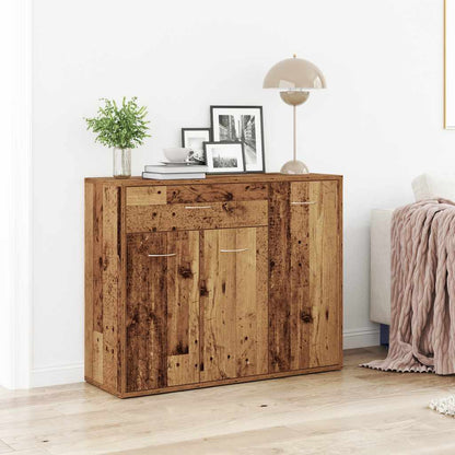 Credenza Legno Antico 88x30x70 cm in Legno Multistrato