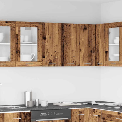 Pensile da Cucina Legno Antico 60x31x60 cm in Legno Multistrato