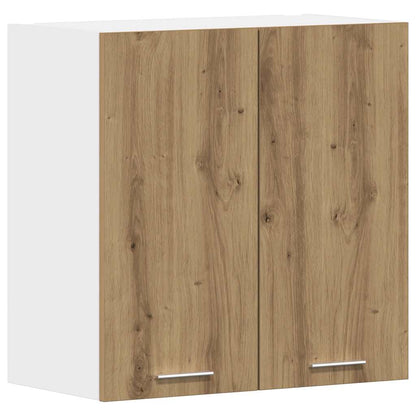 Pensile da Cucina Rovere Artigianale 60x31x60 cm in Truciolato