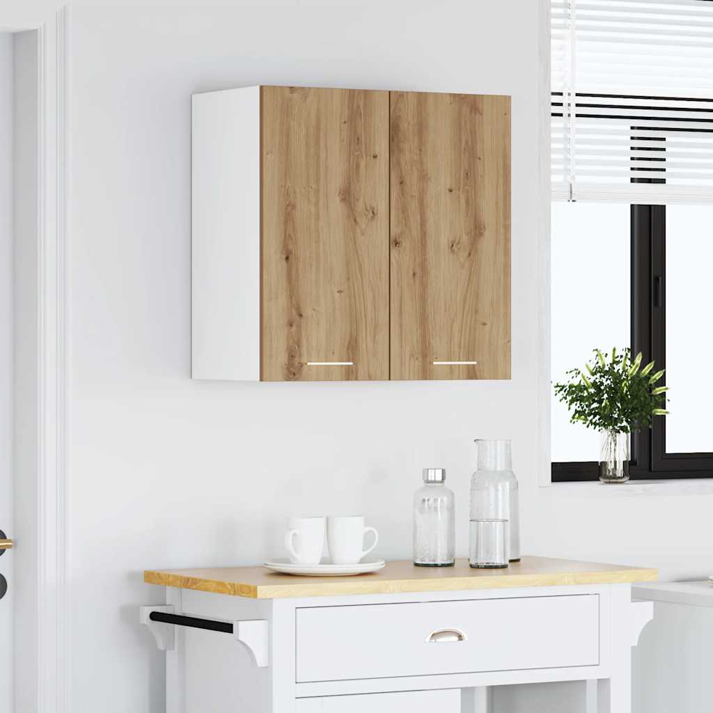 Pensile da Cucina Rovere Artigianale 60x31x60 cm in Truciolato