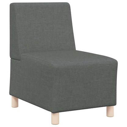 Divano Sedia Grigio Scuro 55 cm in Tessuto