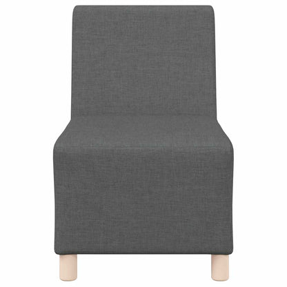 Divano Sedia Grigio Scuro 55 cm in Tessuto