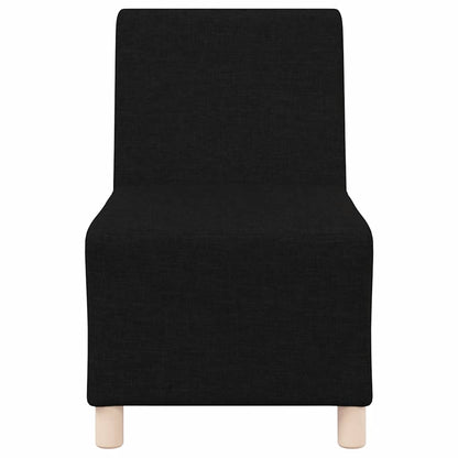 Divano Sedia Nera 55 cm in Tessuto