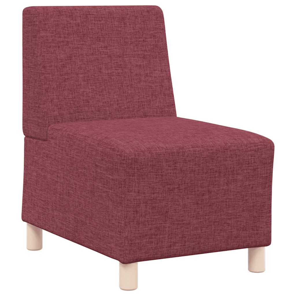 Divano Sedia Rosso Vino 55 cm in Tessuto