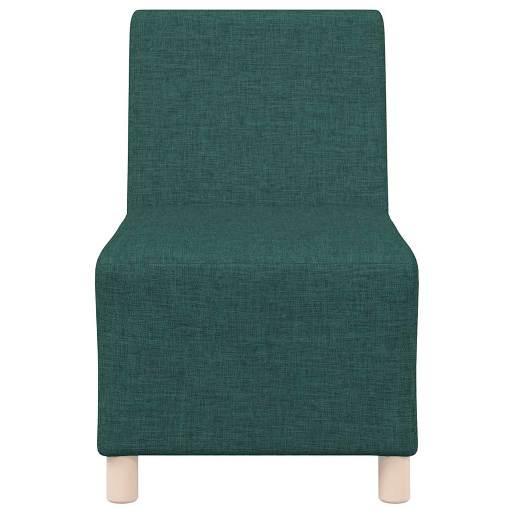 Divano Sedia Verde Scuro 55 cm in Tessuto