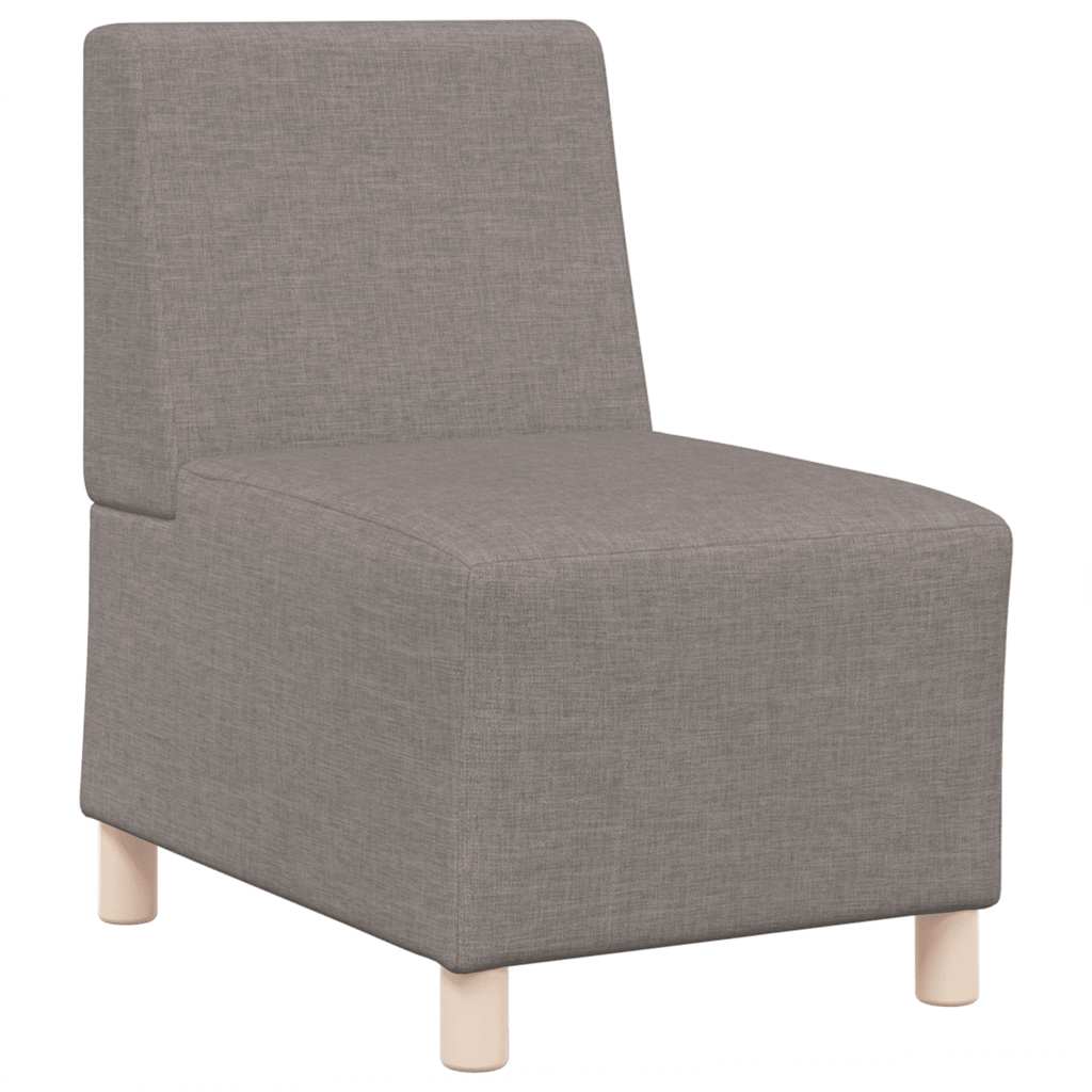 Divano Sedia Tortora 55 cm in Tessuto