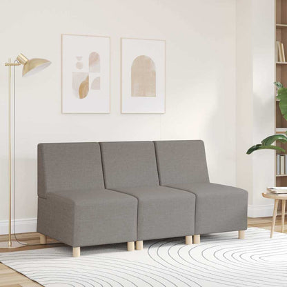 Divano Sedia Tortora 55 cm in Tessuto