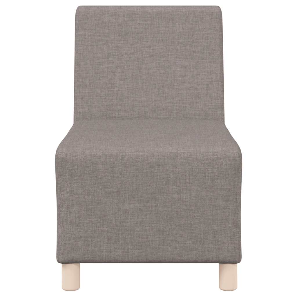 Divano Sedia Tortora 55 cm in Tessuto