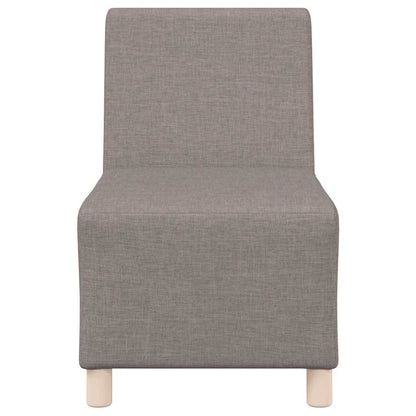 Divano Sedia Tortora 55 cm in Tessuto