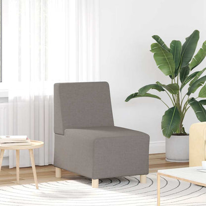Divano Sedia Tortora 55 cm in Tessuto