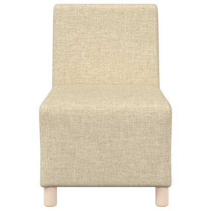 Divano Sedia Crema 55 cm in Tessuto