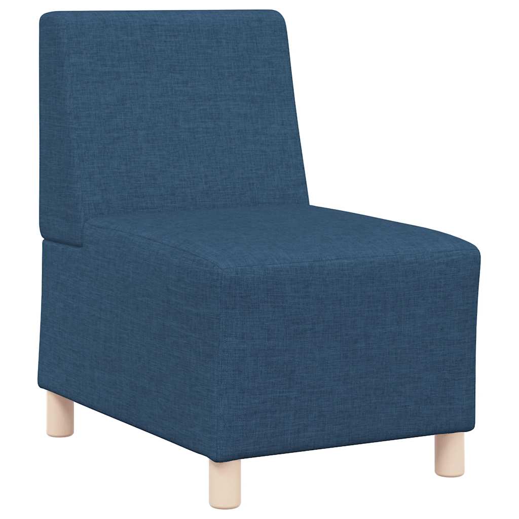 Divano Sedia Blu 55 cm in Tessuto