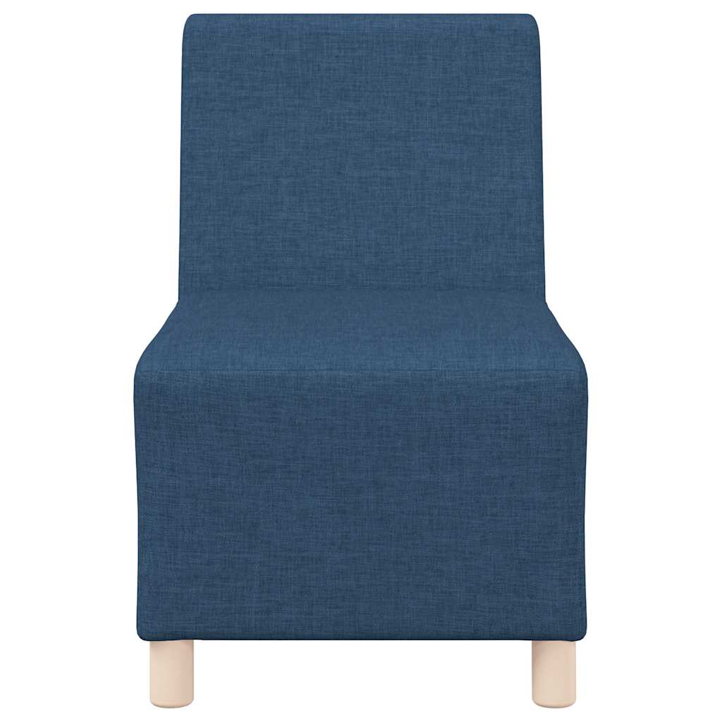 Divano Sedia Blu 55 cm in Tessuto