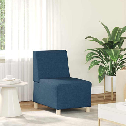 Divano Sedia Blu 55 cm in Tessuto