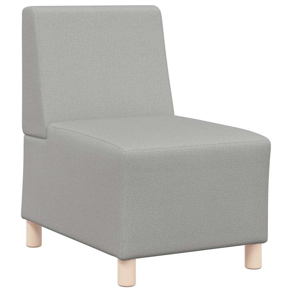 Divano Sedia Grigio Nuvola 55 cm in Tessuto