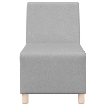 Divano Sedia Grigio Nuvola 55 cm in Tessuto