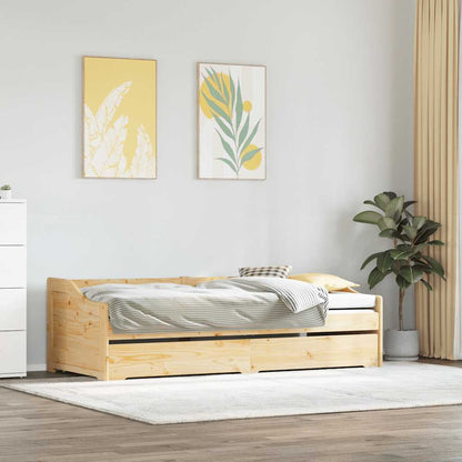 Lettino con Rotelle senza Materasso IRUN 90x200 cm