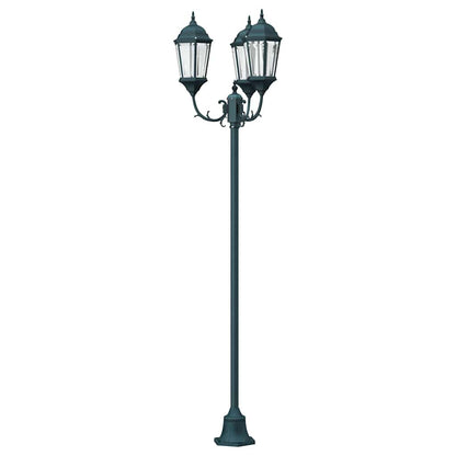 Luce da Giardino Verde vintage spazzolato 57 x 49 x 241 cm