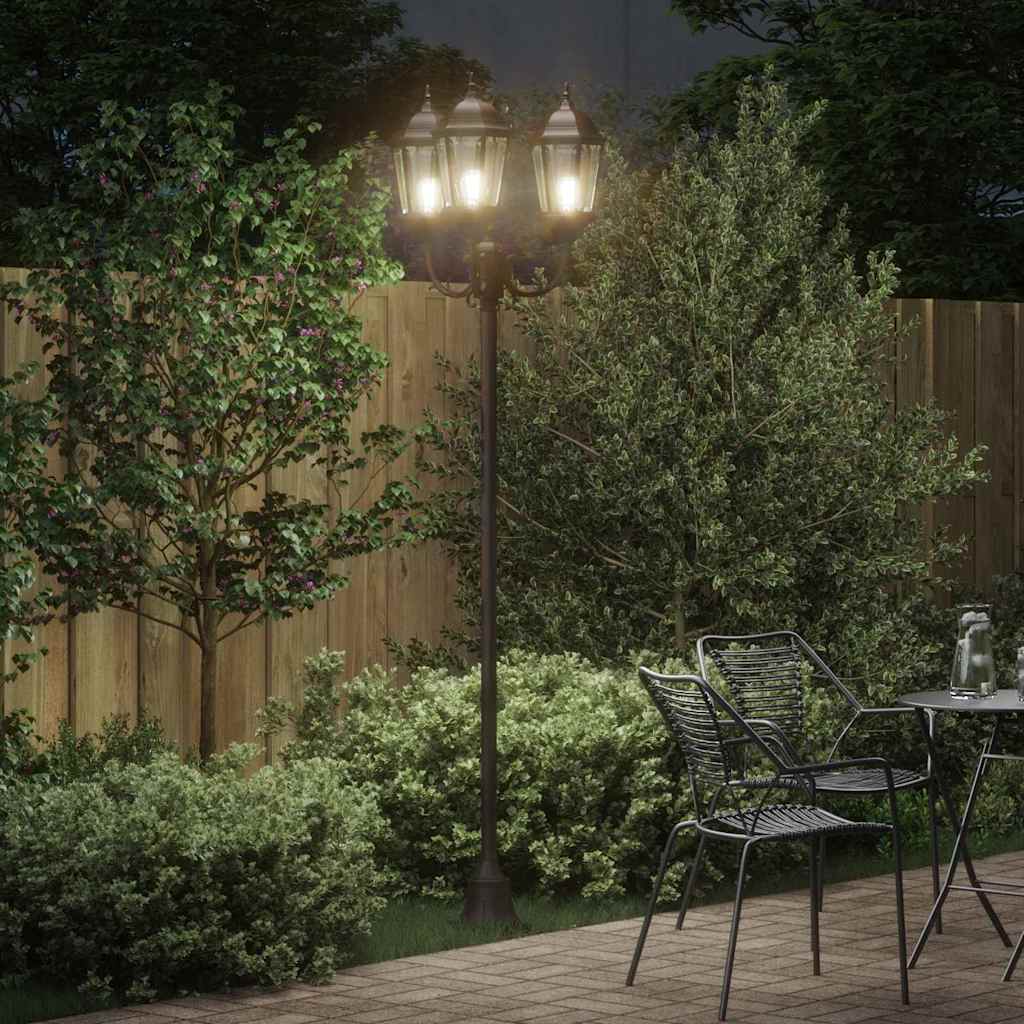Luce da Giardino Bronzo 57 x 49 x 241 cm Alluminio e vetro