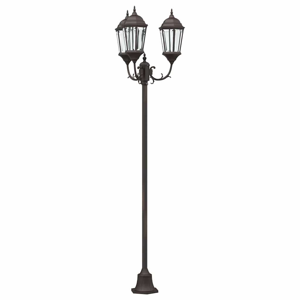 Luce da Giardino Bronzo 57 x 49 x 241 cm Alluminio e vetro