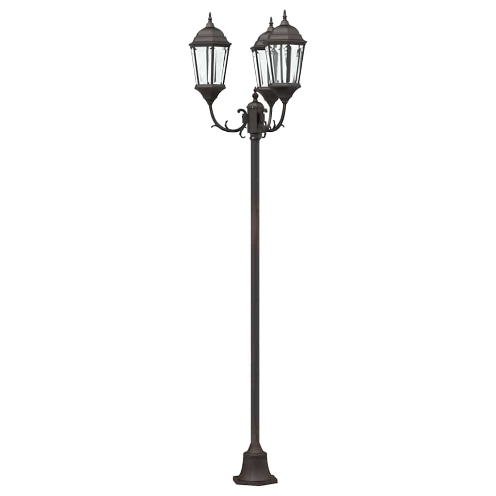 Luce da Giardino Bronzo 57 x 49 x 241 cm Alluminio e vetro