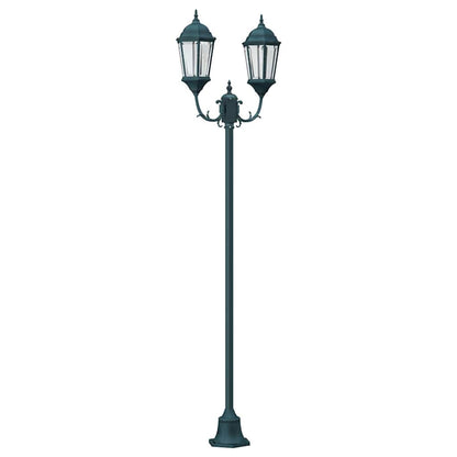 Luce da Giardino Verde vintage spazzolato 68 x 20 x 235 cm