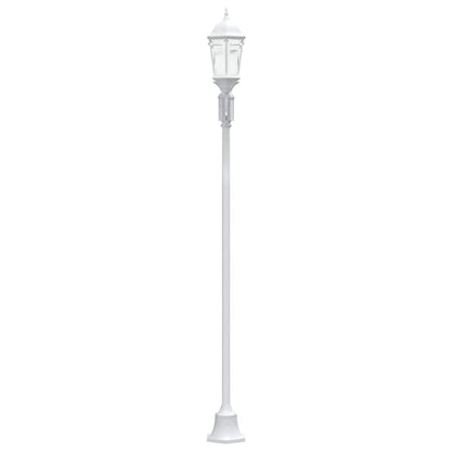 Luce da Giardino Bianco 68 x 20 x 235 cm Alluminio e vetro