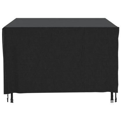 Copri Mobili Giardino 2pz Nera 240x140x90 cm Impermeabile 420D