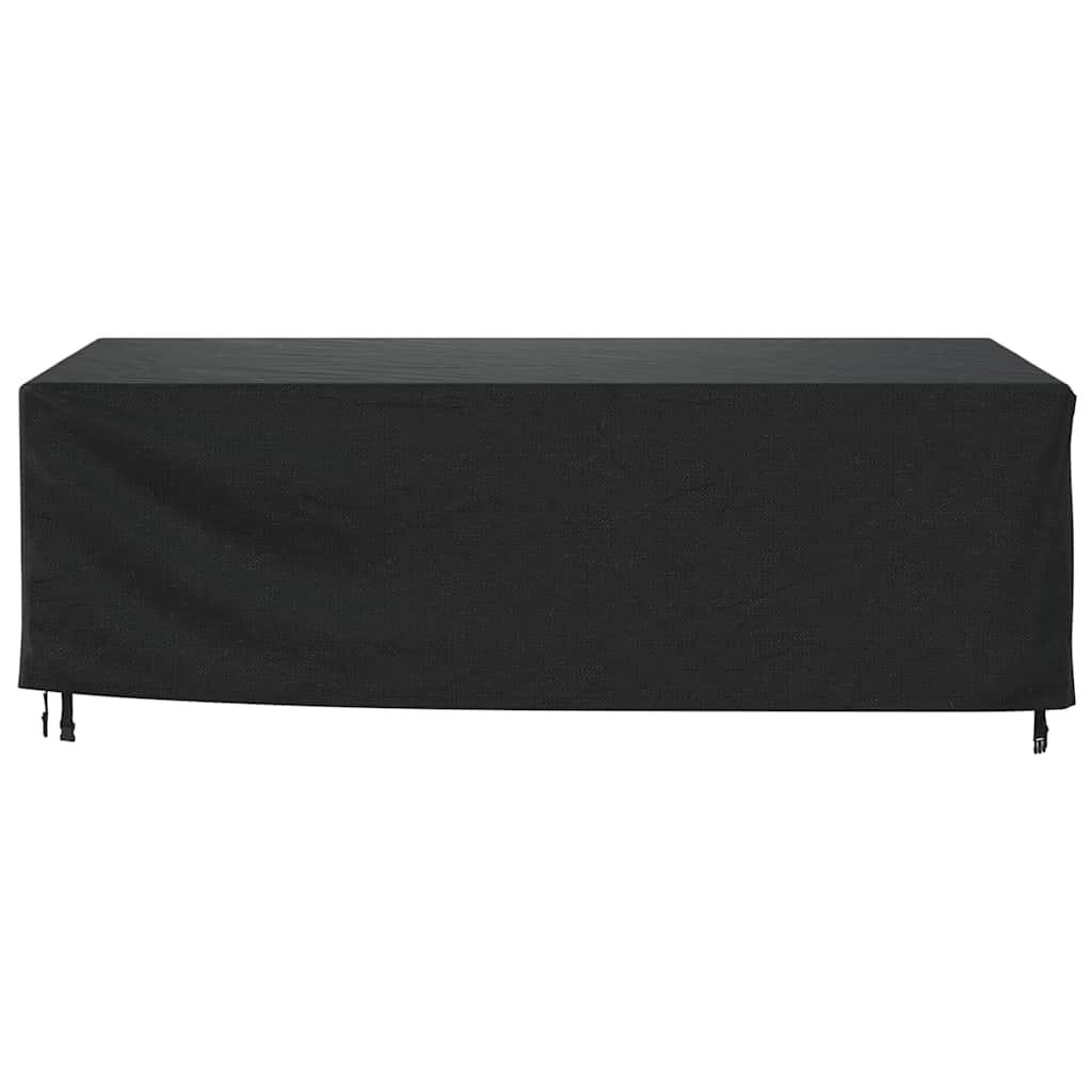 Copri Mobili Giardino 2pz Nera 229x113x73 cm Impermeabile 420D