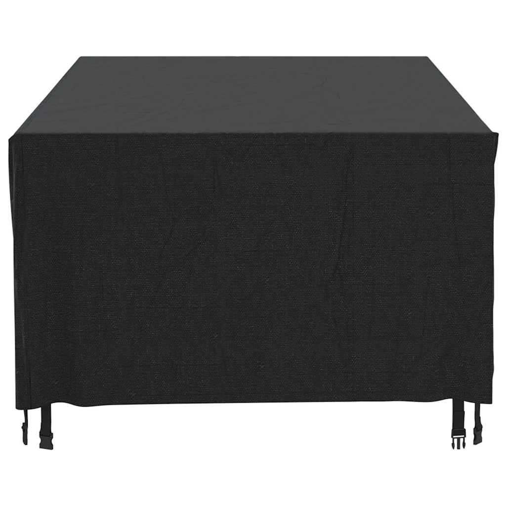 Copri Mobili Giardino 2pz Nera 229x113x73 cm Impermeabile 420D