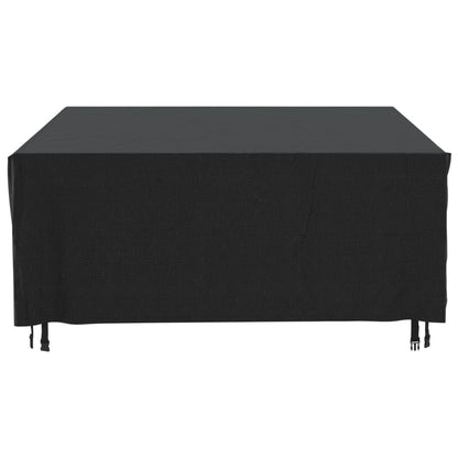 Copri Mobili Giardino 2pz Nera 200x160x70 cm Impermeabile 420D