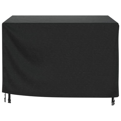 Copri Mobili Giardino 2pz Nera 135x135x90 cm Impermeabile 420D