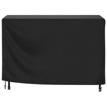 Copri Mobili Giardino 2pz Nera 140x70x90 cm Impermeabile 420D