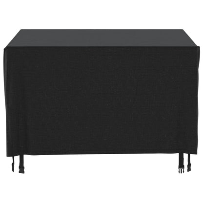 Copri Mobili Giardino 2pz Nera 113x113x73 cm Impermeabile 420D