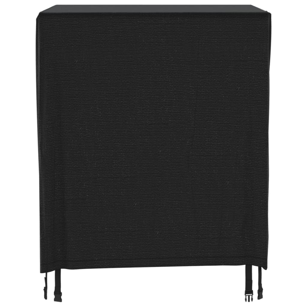 Copri Mobili Giardino 2pz Nera 116x100x120 cm Impermeabile 420D