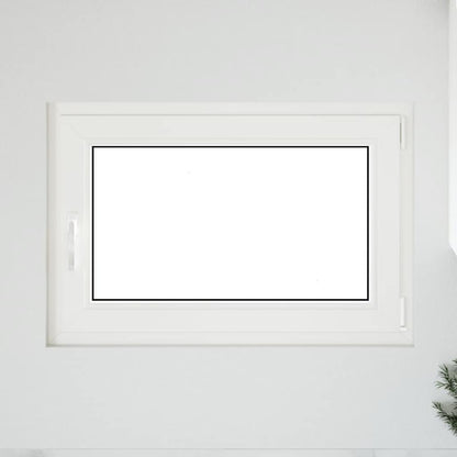 Finestra per Seminterrato RISOR 60x90cm Anta Ribalta DIN Destra